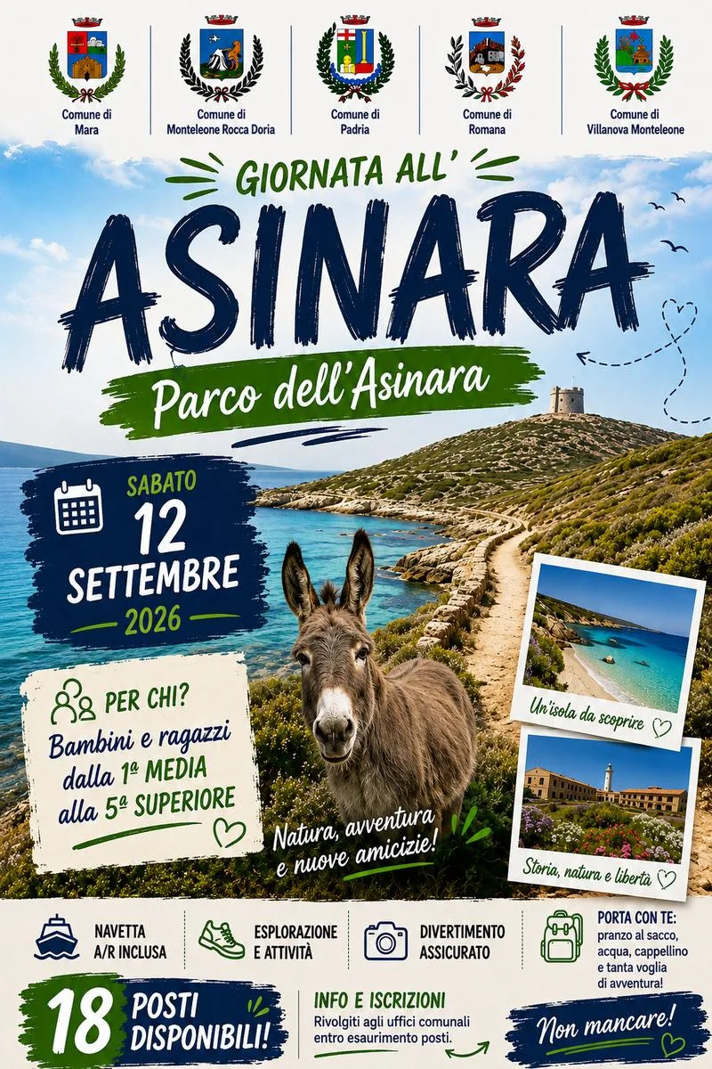 Giornate di educazione ambientale marina presso il Parco Nazionale dell’Asinara