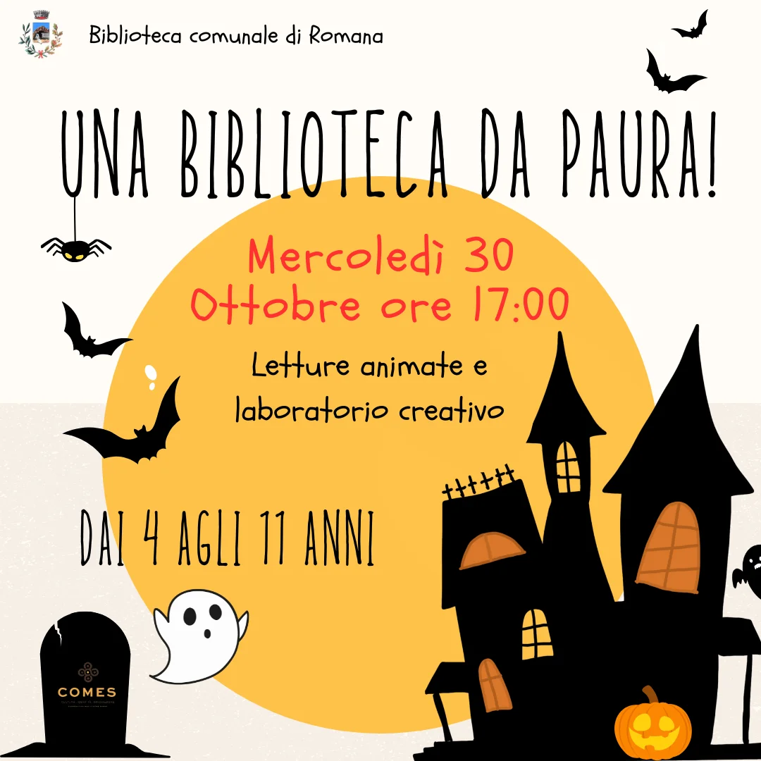 Halloween romana presso biblioteca comunale