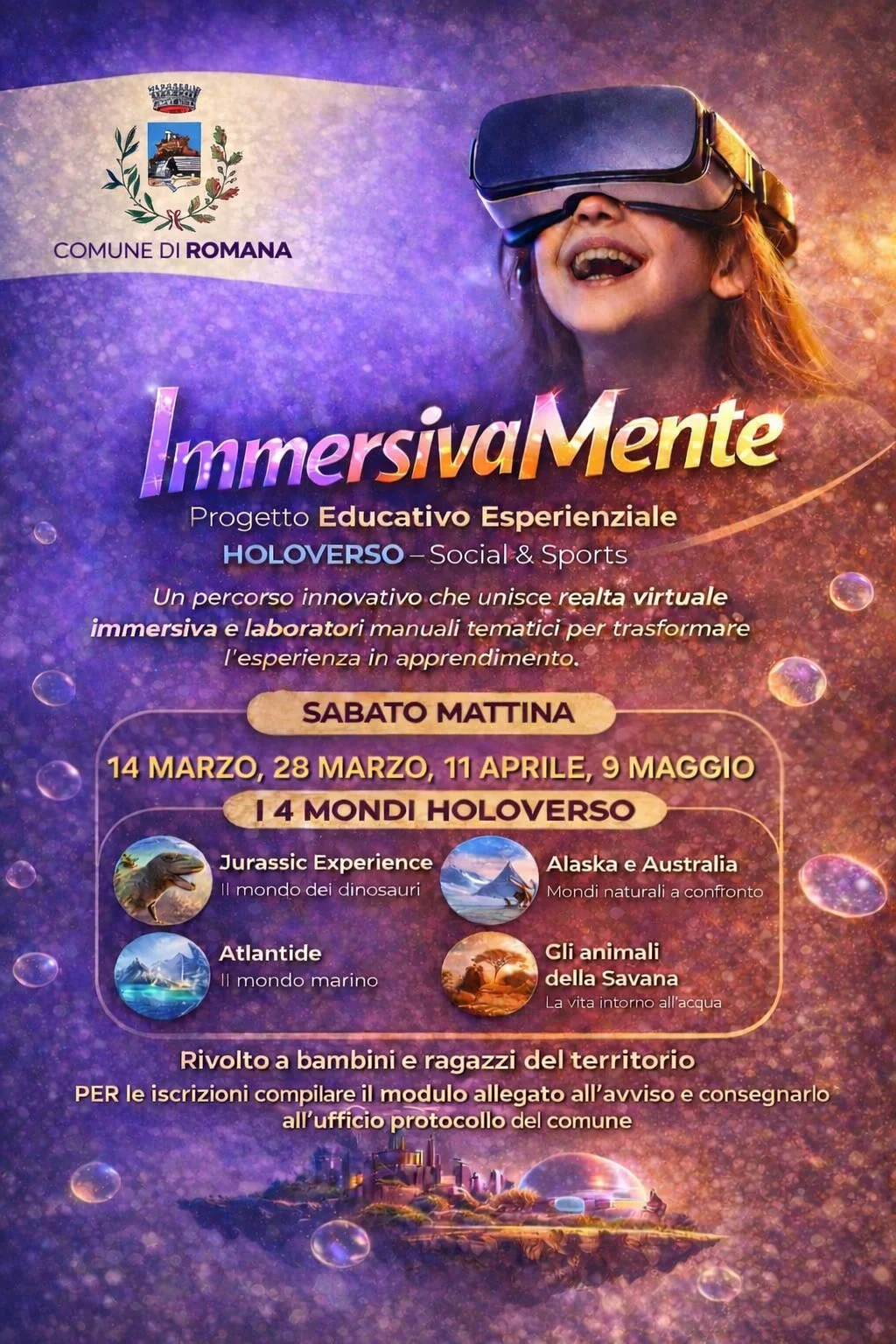 Laboratorio per minori Immersivamente