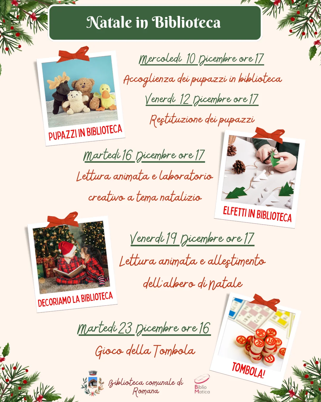 Natale in biblioteca