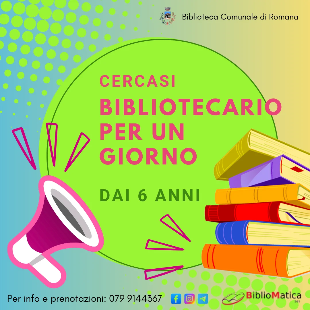 Bibliotecario per un giorno!