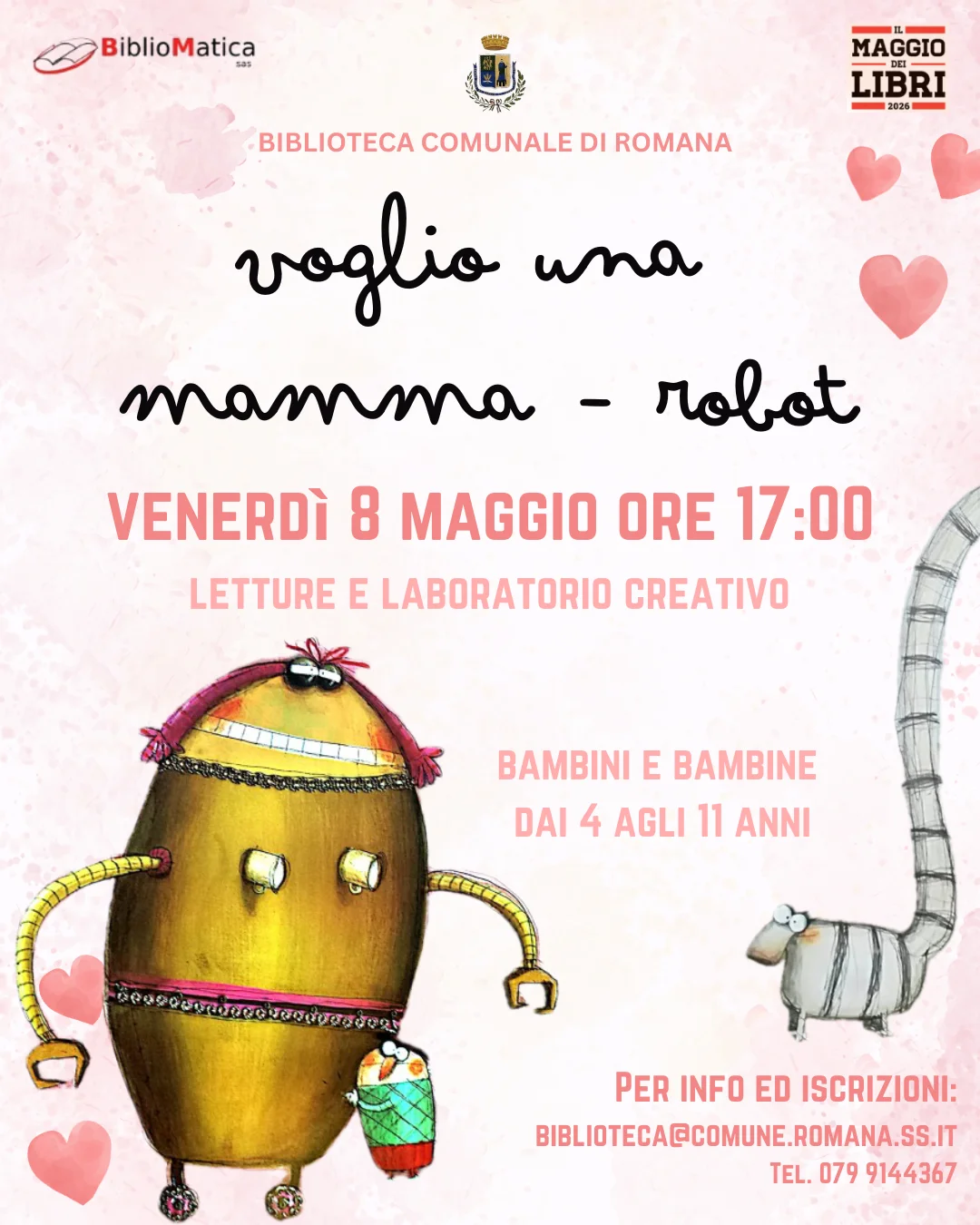 Maggio dei libri- Laboratorio per bambini