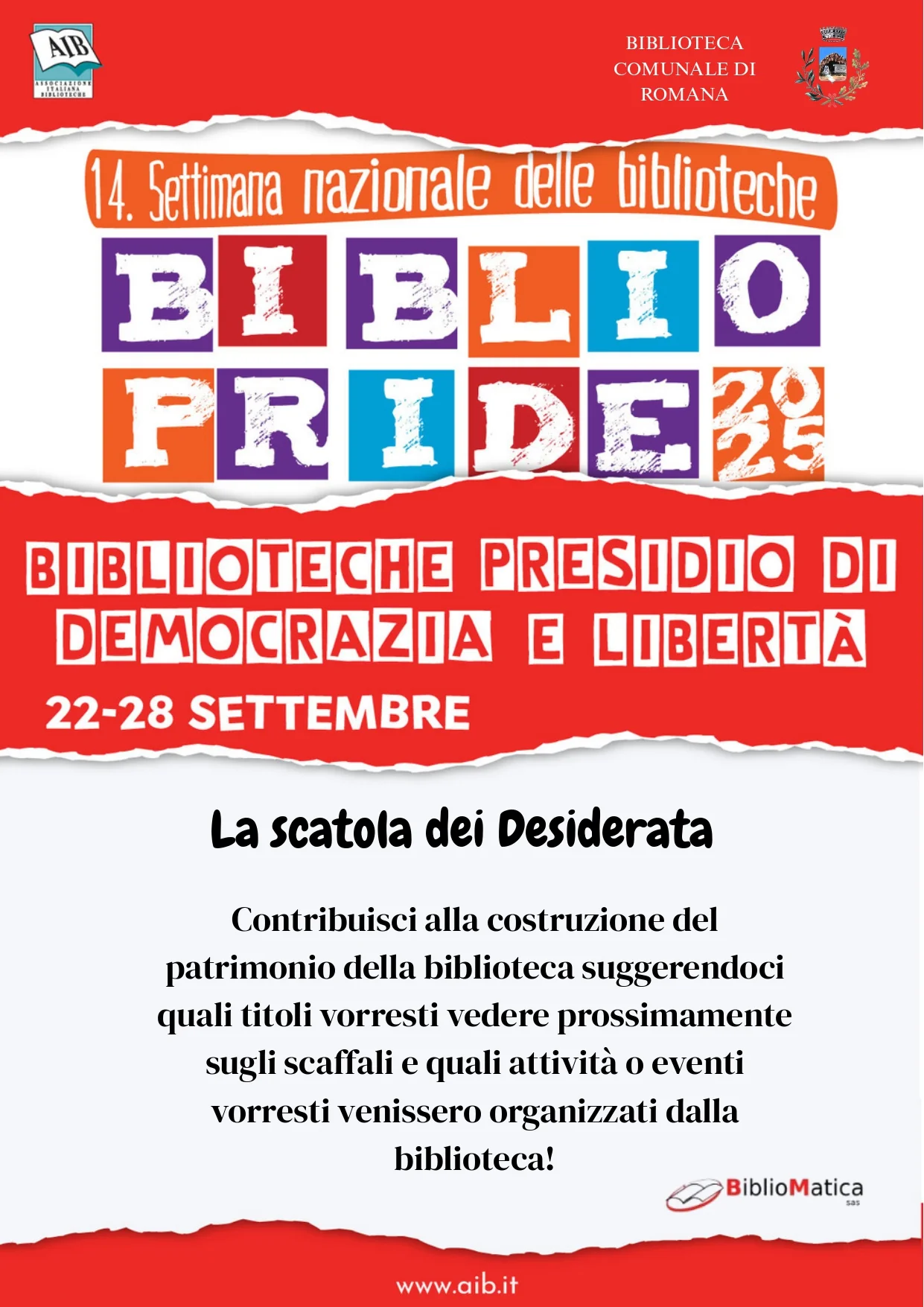 Settimana del Bibliopride – La scatola dei desiderata