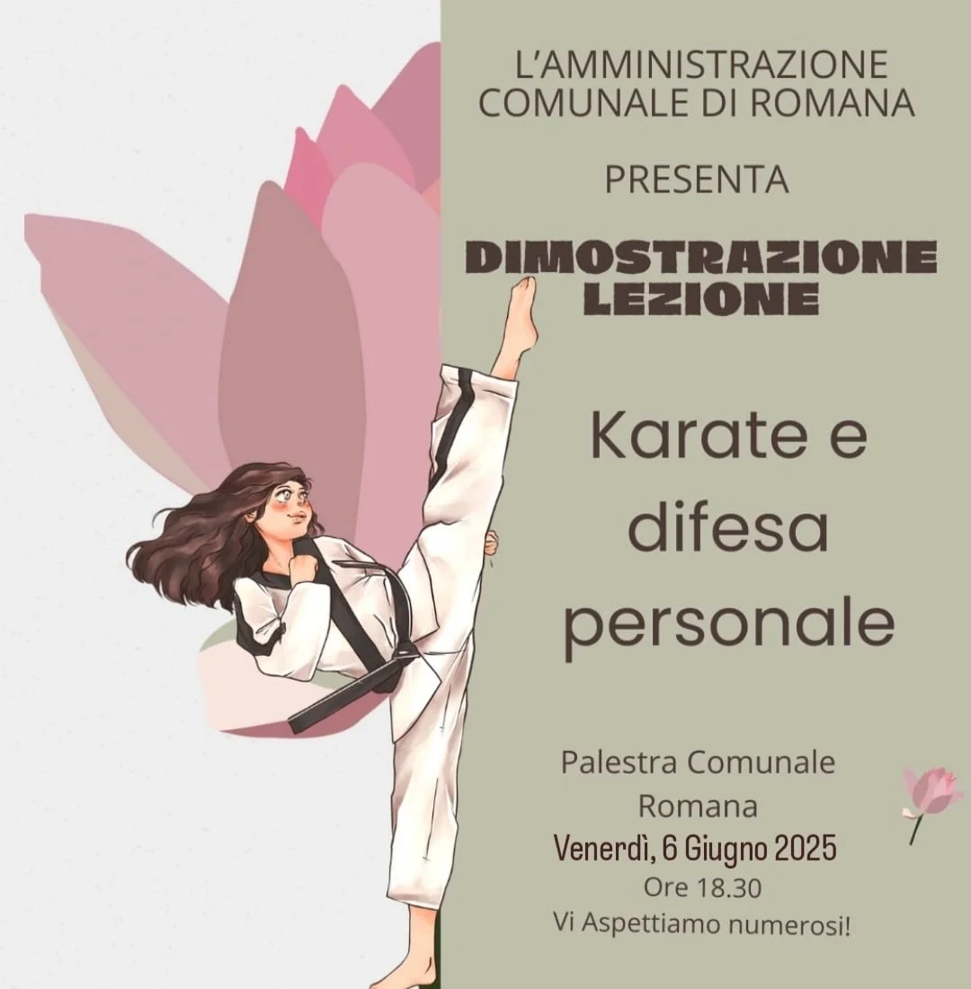 Corso di karate e un corso di difesa personale