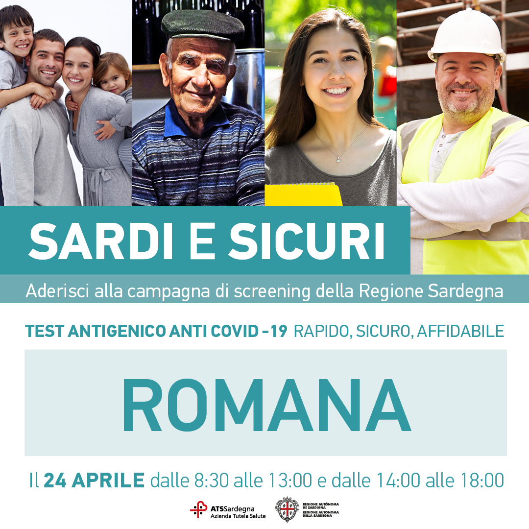 Campagna screening 'Sardi e Sicuri'