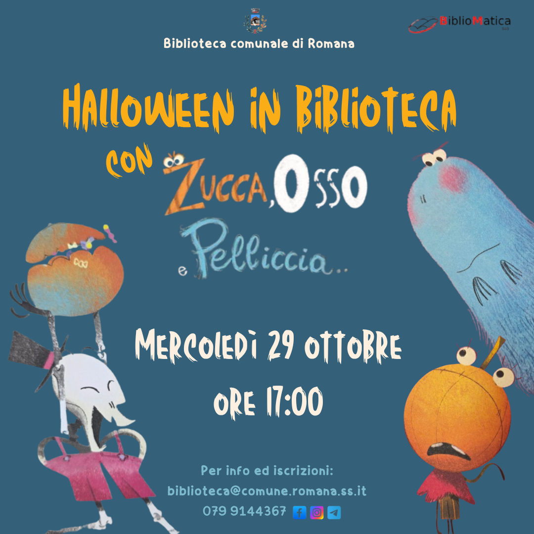 HALLOWEEN IN BIBLIOTECA !