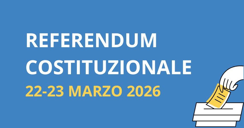 REFERENDUM COSTITUZIONALE DEL 22 E 23 MARZO 2026 - OPZIONE DEGLI ELETTORI TEMPORANEAMENTE ALL'ESTERO