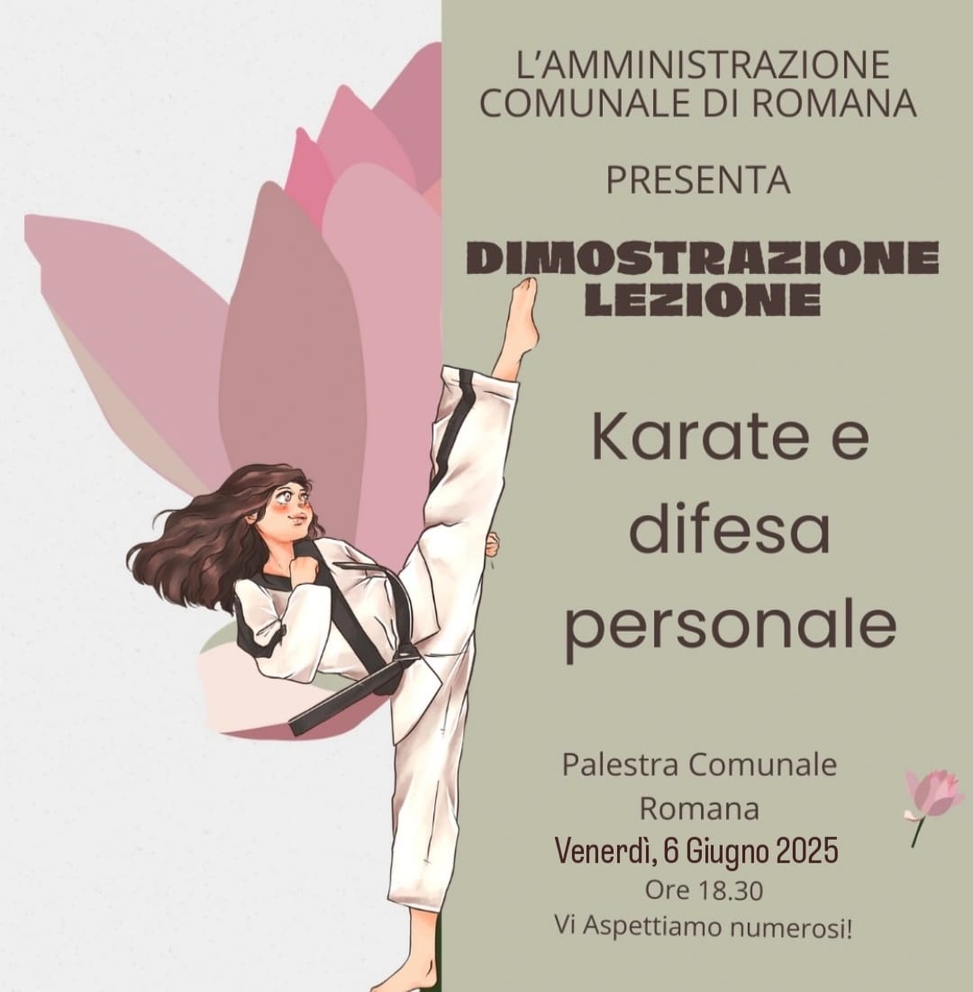 CORSO DI KARATE E UN CORSO DI DIFESA PERSONALE