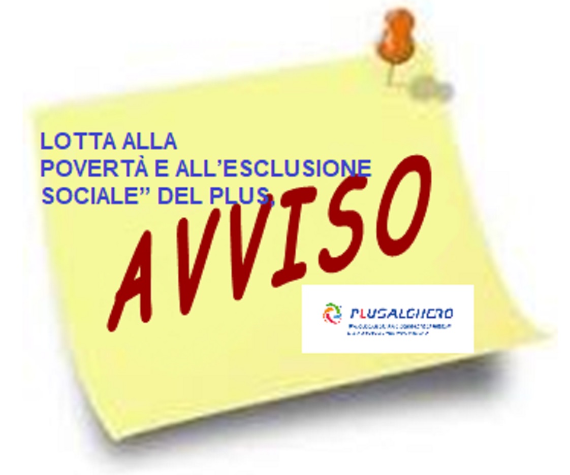 LOTTA ALLA POVERTÀ E ALL’ESCLUSIONE SOCIALE” DEL PLUS,