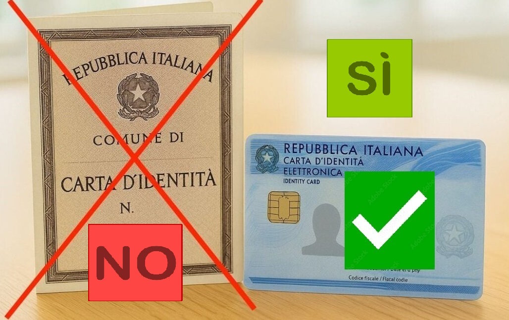 Dal 3 agosto 2026 le carte d'identità cartacee non saranno più valide