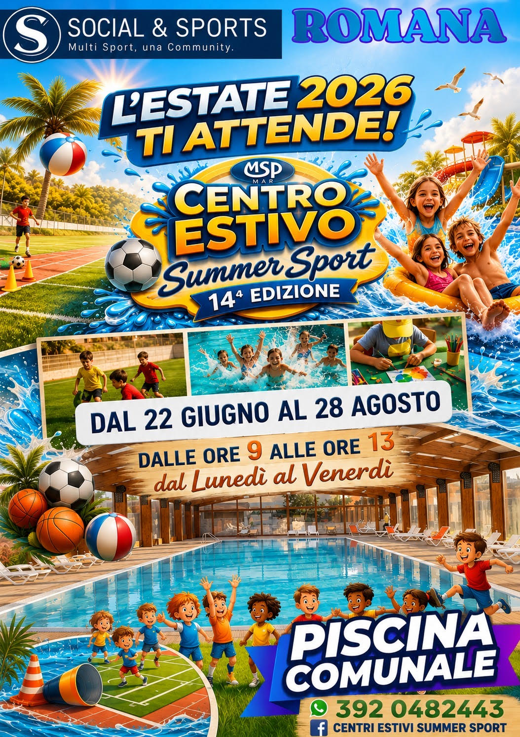 CENTRO ESTIVO SUMMER SPORT 2026