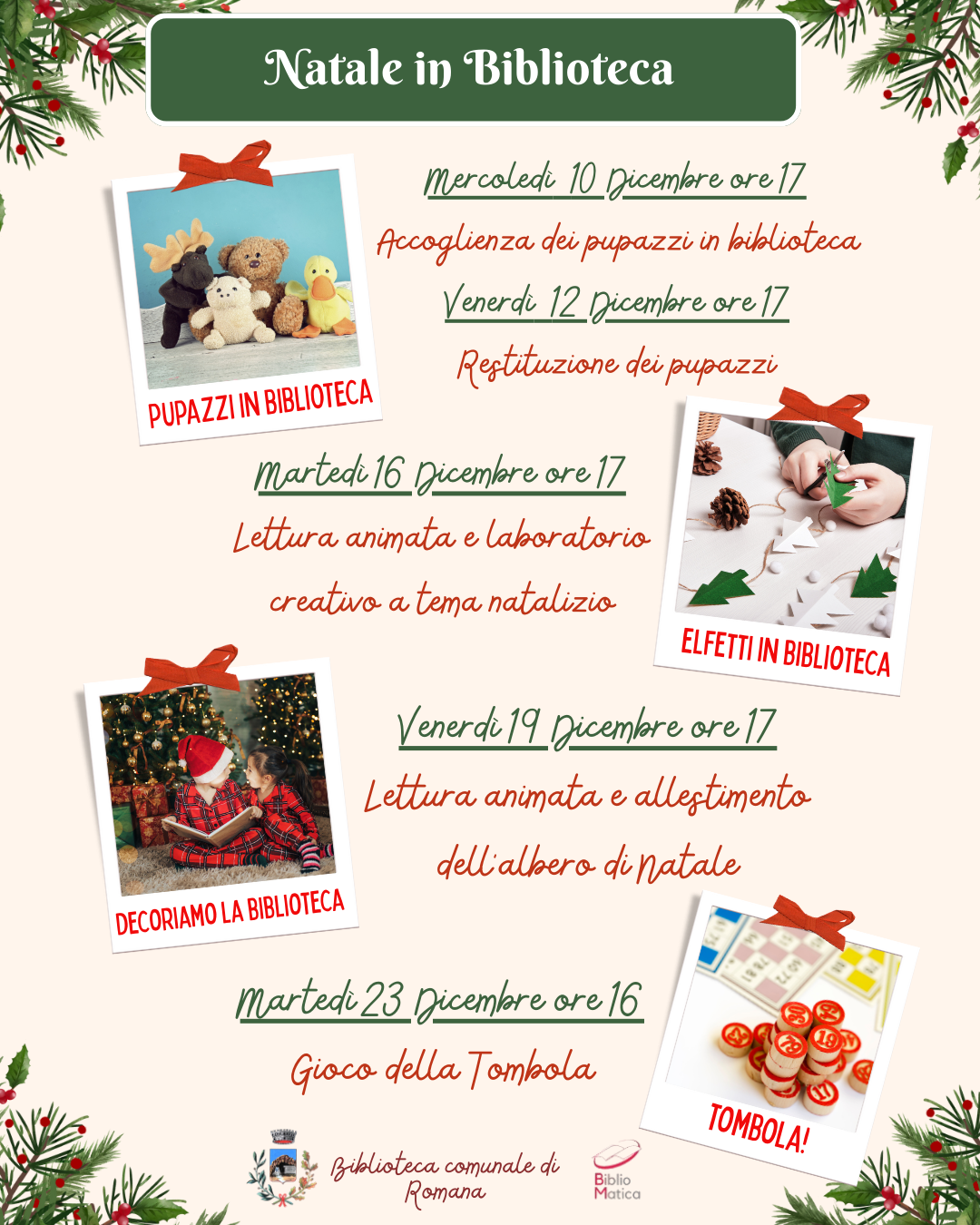 NATALE IN BIBLIOTECA