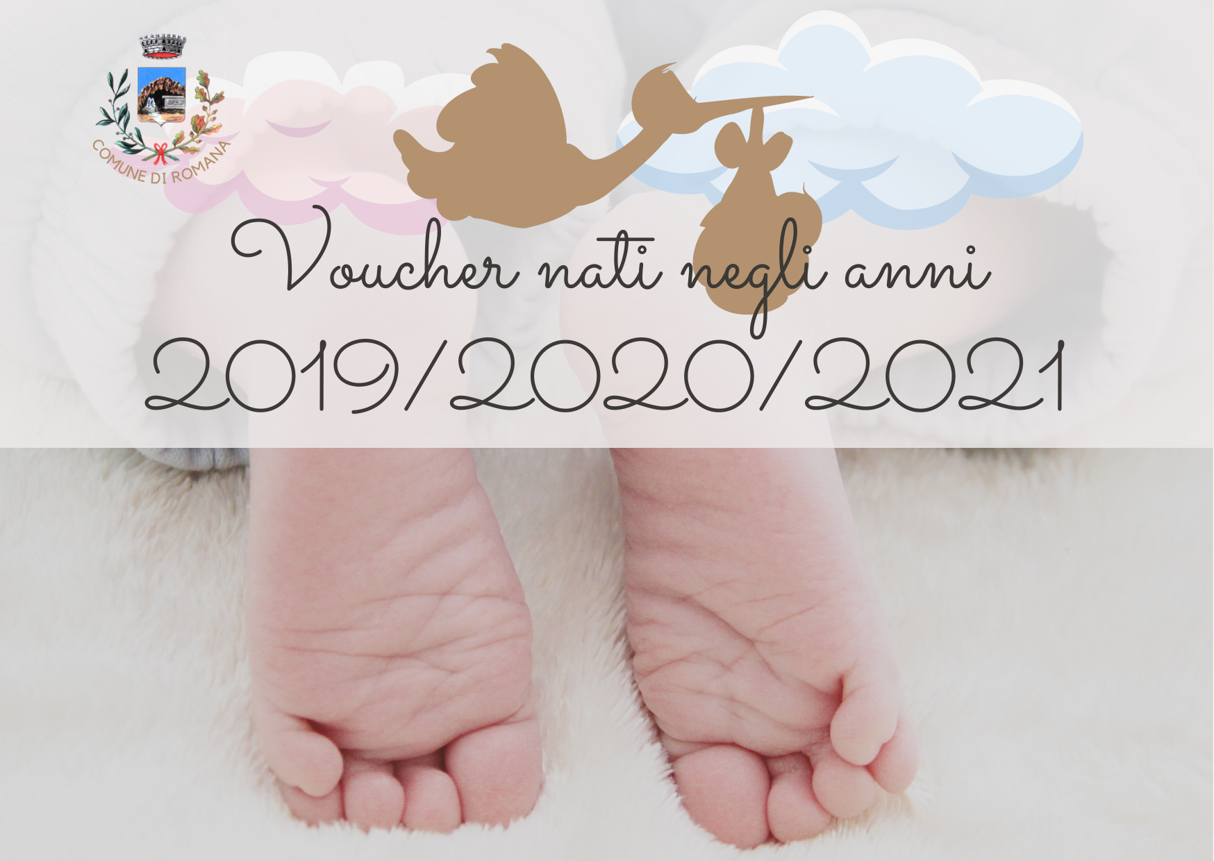 PIANO COMUNALE POLITICHE FAMILIARI: VOUCHER NATI 2019/2020/2021